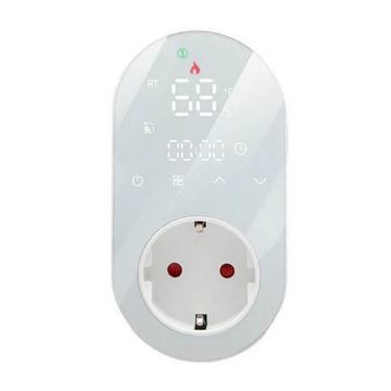 Imagen de Enchufe Wifi Con Termostato Led