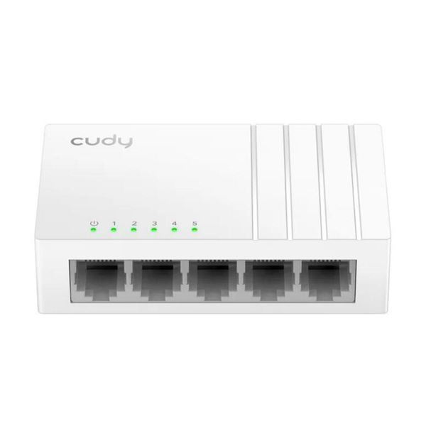 Imagen de Switch Cudy 10/100 Mbps 5 Puertos Blanco