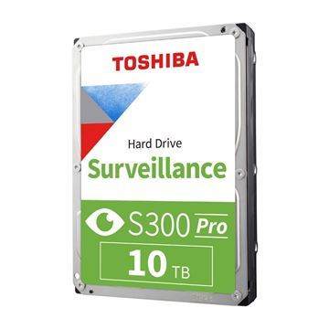 Imagen de Toshiba Surveillance 10 TB 7200 RPM 128 MB 3.5" SATA III 6 Gb/s – HDWTA1AUZSVAR