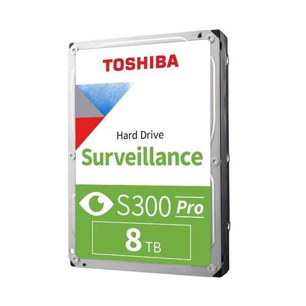 Imagen de Toshiba 8tb Surveillance S300 Pro 3.5" 7200 HDWTA80UZSVAR