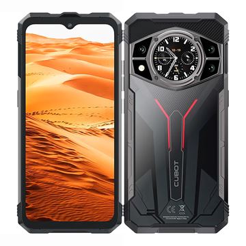 Imagen de Cubot KingKong AX Rugged Smartphone | Android 14 | Dual Pantalla 6.6"+1.32" | 12GB+256GB | Cámara Dual 100MP | Negro/Rojo | IP68/IP69K