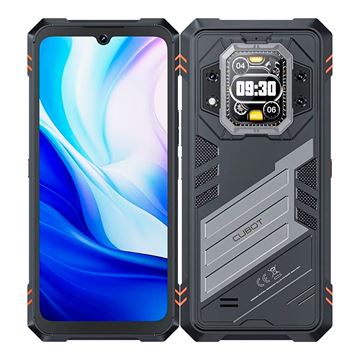 Imagen de Cubot KingKong Star 2 5G 6.72" + 1.85" 12GB RAM 256GB Dual Cam 100MP Negro/Rojo
