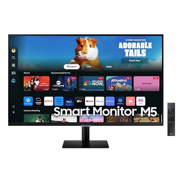 Imagen de Samsung Smart Monitor M5 32″ FHD Tizen Streaming TV (LS32DM500ENXGO)
