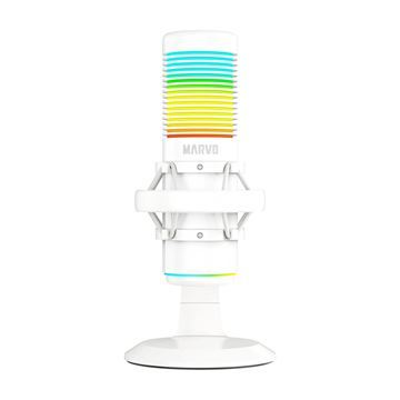 Imagen de Micrófono Gaming Marvo Mic-07 Omnidireccional Con Iluminación