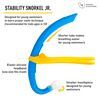 Imagen de Esnórquel Para Niño Finis Stability Snorkel Jr