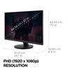 Imagen de Viewsonic 27" FHD IPS 1Ms 120Hz Gaming USB-C VX2716a