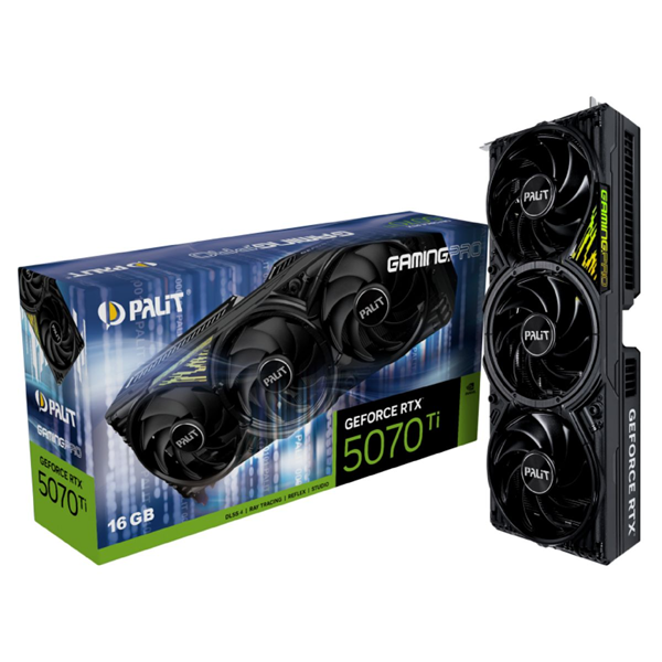Imagen de Palit Nvidia Rtx 5070ti Gamingpro 16gb NE7507T019T2-GB2031Y