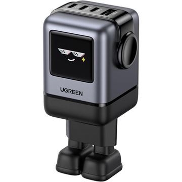 Imagen de Cargador Ugreen Robot Uno Usb Gan 4 Puertos