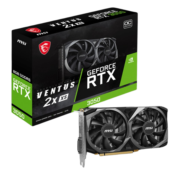 Imagen de MSI GeForce RTX 3050 VENTUS 2X XS 8GB OC