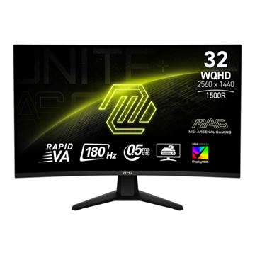 Imagen de Monitor Curvo Gaming Msi Mag32cq6f 31,5'' Va Wqhd 180hz 1ms