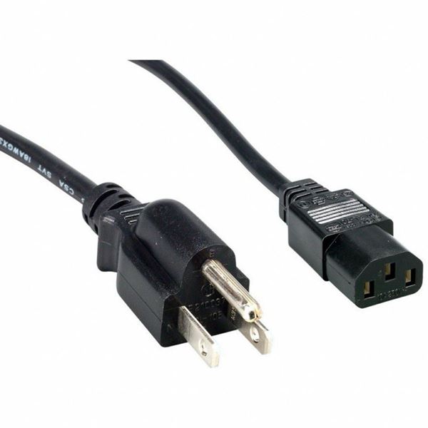 Imagen de Cable De Poder Con Ficha Americana