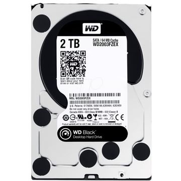 Imagen de Western Digital WD Black 2 TB Performance Hard Drive WD2003FZEX