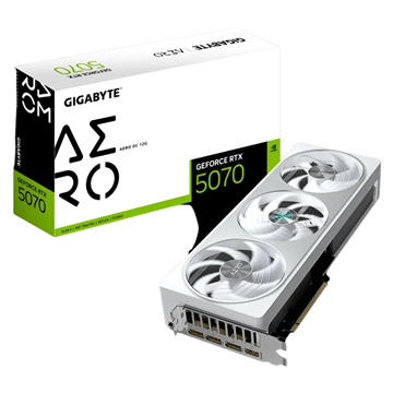 Imagen de Gigabyte RTX 5070 AERO OC  12 GB GDDR7 GV‑N5070AERO‑OC‑12GD