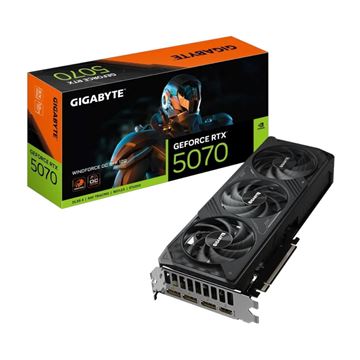 Imagen de Gigabyte RTX 5070 WINDFORCE OC 12GB GDDR7 GV-N5070WF3OC-12GD