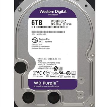 Imagen de Western Digital Disco Duro 6 TB Purple WD64PURZ