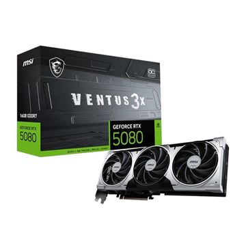 Imagen de MSI GeForce RTX 5080 16GB Ventus 3X OC G5080-16V3CP