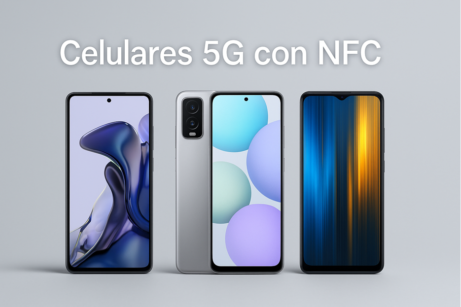 Celulares 5G con NFC por menos de 400 USD en Uruguay | Junio 2025