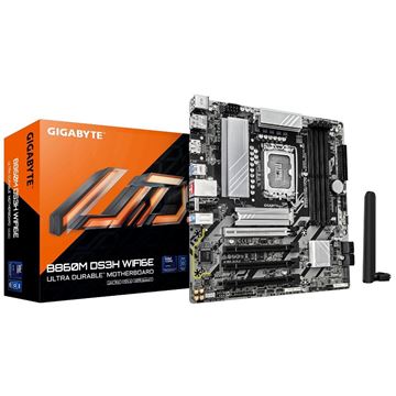Imagen de Gigabyte B860M DS3H WIFI6E INTEL LGA1851 DDR5 Micro ATX