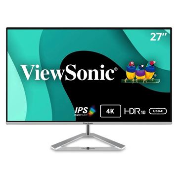 Imagen de ViewSonic 27″ 4K VX2776-4K-MHDU UHD IPS 65W USB‑C HDR10 VX2776-4K-MHDU