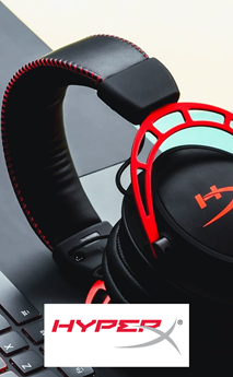 Logo de la marca HyperX