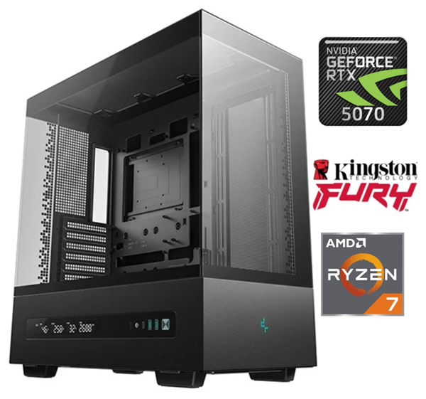 Imagen de Equipo Gamer Ryzen 7 7700X, 16GB, 1TB NVMe, RTX 5070 12GB