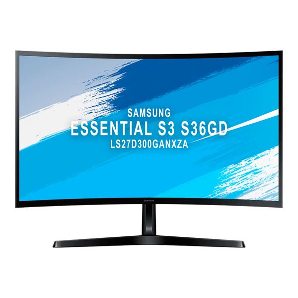 Imagen de Monitor Curvo Samsung Essential S3 S36GD 24'' 1080p 100Hz