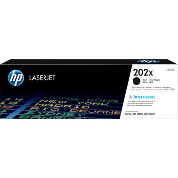 Imagen de HP 202X Toner CF500X Negro Alto Rendimiento para LaserJet