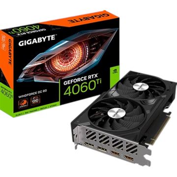 Imagen de GIGABYTE RTX 4060 Ti WINDFORCE OC 8GB (GV-N406TWF2OC-8GD)