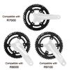 Imagen de Plato Para Cadena De Bicicleta Bucklos 53-39t 10/11/12V