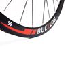 Imagen de Par De Ruedas De Aluminio Bucklos 40mm 24 Rayos
