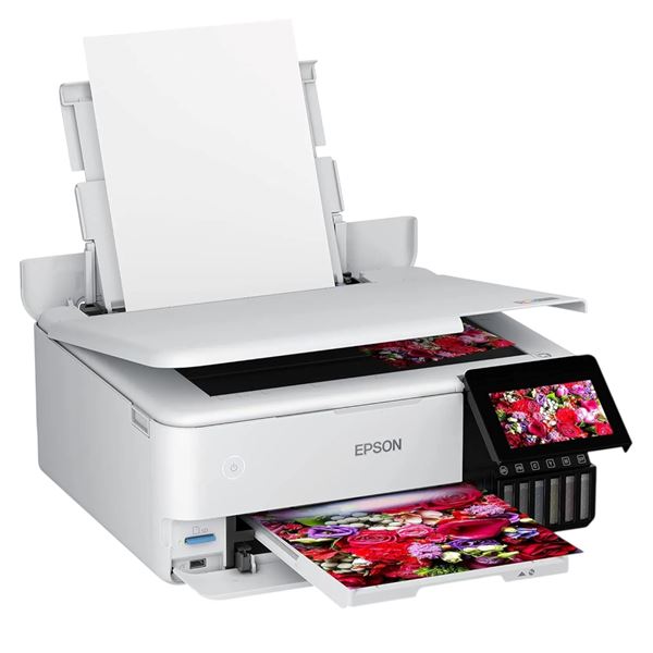 Imagen de Epson EcoTank L8160 Blanco Multifunción – C11CJ20403DA