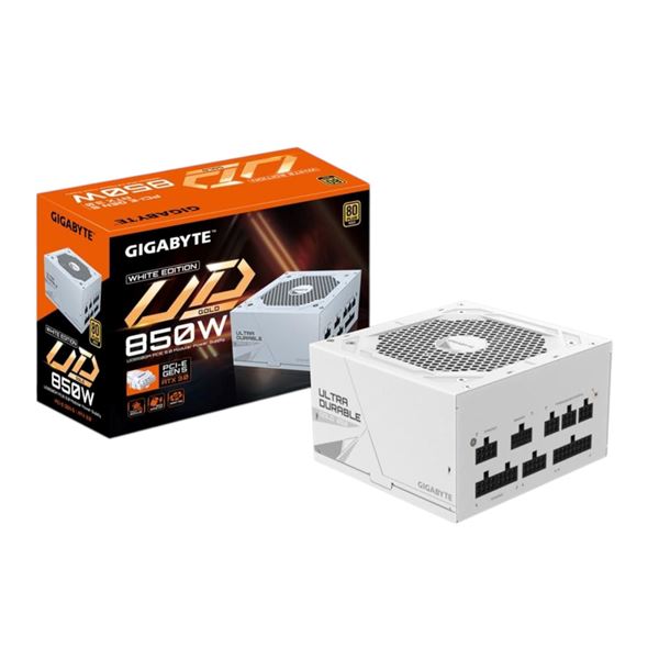 Imagen de Gigabyte GP-UD850GM PG5W 850W 80+ Gold Modular PCIe 5.0 ATX Blanco