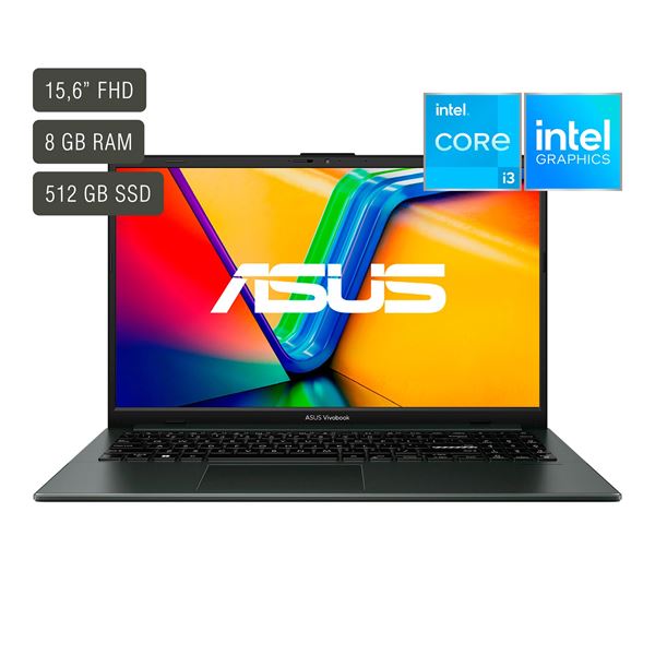 Imagen de Notebook Asus Vivobook 15,6'' Core I3 8gb 512gb Win11