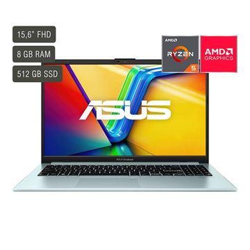 Imagen de Notebook Asus Vivobook 15,6'' Ryzen 5 8gb 512gb W11