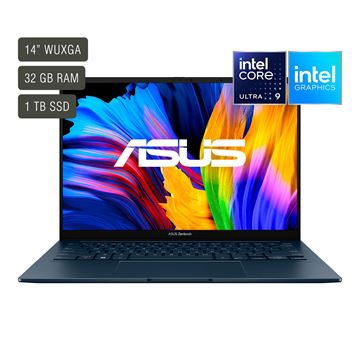 Imagen de Notebook Asus Zenbook 14'' Táctil Oled Core Ultra 9 32gb 1tb W11