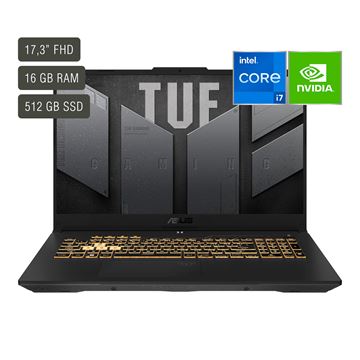 Imagen de Notebook Gamer Asus Tuf 17,3'' Core I7 16gb 512gb Win11 Rtx4060