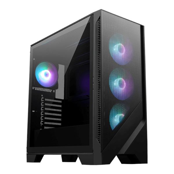 Imagen de Gabinete Gamer Msi Mag Forge 312R Airflow Ventana Vidrio Templado