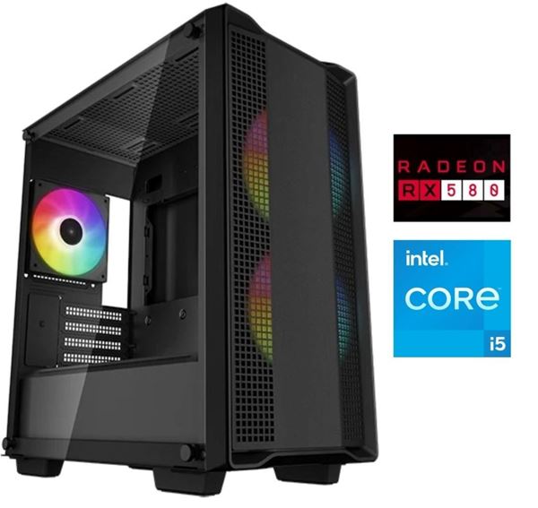 Imagen de Equipo Gamer Core i5 10400F 16GB 480GB SSD RX 580 8GB