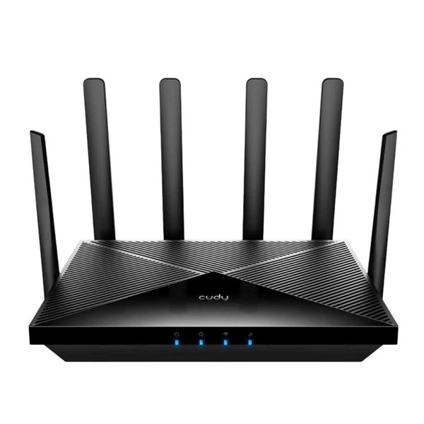Imagen de Cudy LT12 Router 4G LTE AC1200 Doble SIM 4 Puertos Gigabit Negro