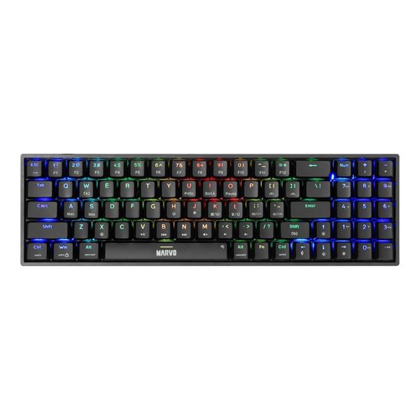 Imagen de Teclado Marvo Mecánico KG956 75% RGB Ingles