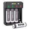 Imagen de Cargador Mxpow Para 4 Pilas AA + 4 Pilas AA 1,5v 3400mwh