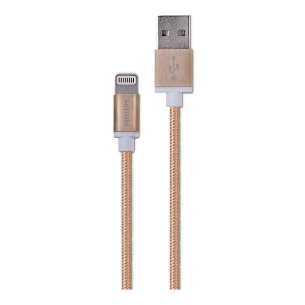 Imagen de Cable Usb A - Lightning Philips 1,2m
