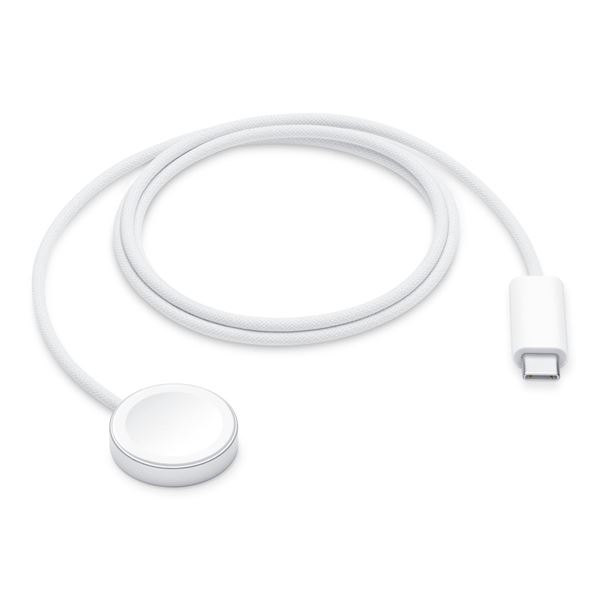 Imagen de Cargador Inalámbrico Para Apple Watch Cable Trenzado USB C 1m