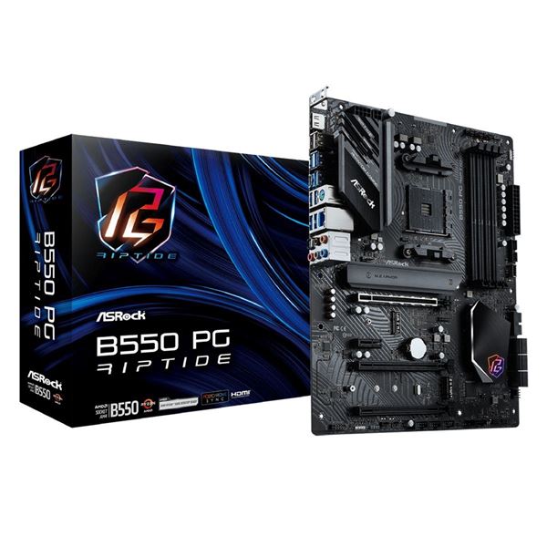 Imagen de Motherboard Asrock B550 Pg Riptide D4 Am4