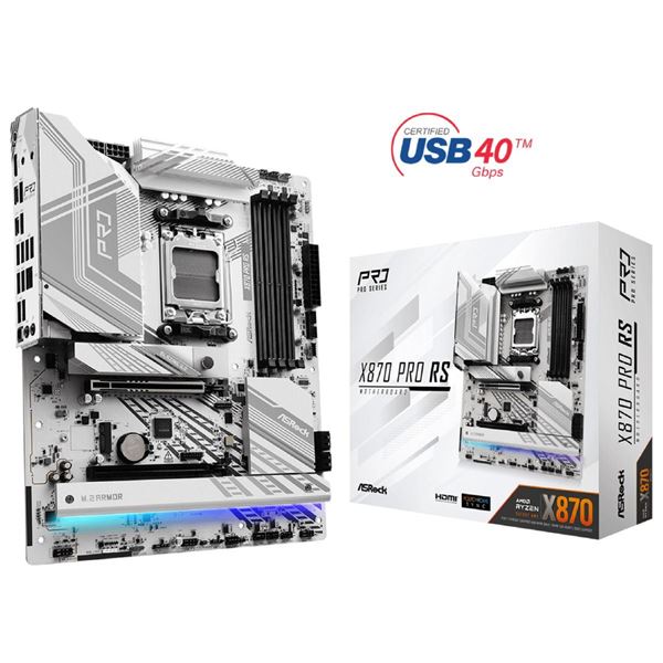 Imagen de Motherboard Asrock X870 Pro Rs D5 Am5