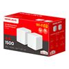 Imagen de Access Point Mercusys Halo H60x 2,4ghz/5ghz Ax1500 Pack x2