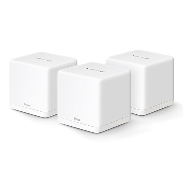 Imagen de Access Point Mercusys Halo H60x 2,4ghz/5ghz Ax1500 Pack x3