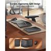 Imagen de Combo Mouse y Teclado Español Ergonómico Inalámbrico 3en1 ProtoArc Ekm04
