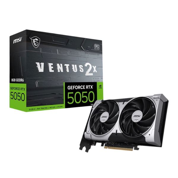 Imagen de MSI Geforce RTX 5050 8GB GDDR6 VENTUS 2X OC