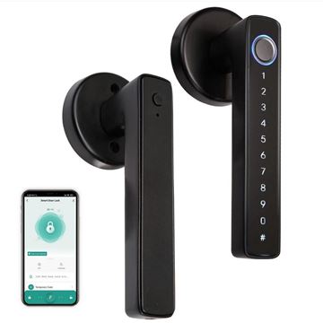 Imagen de Cerradura Moes BDL-SNM10 BT Huella Tarjeta Llave T